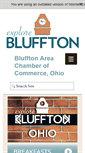 Mobile Screenshot of explorebluffton.com